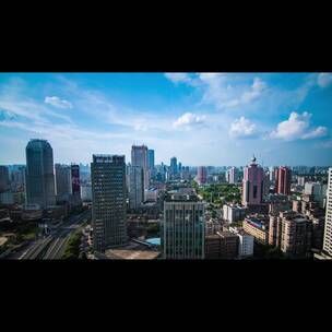 湖南长沙城市延时摄影