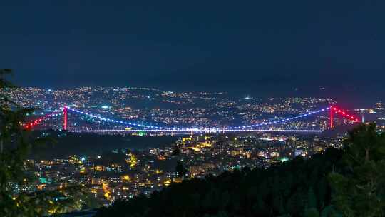 伊斯坦布尔，Kadikoy，Lit Up