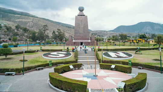 白天的Ciudad Mitad del Mundo