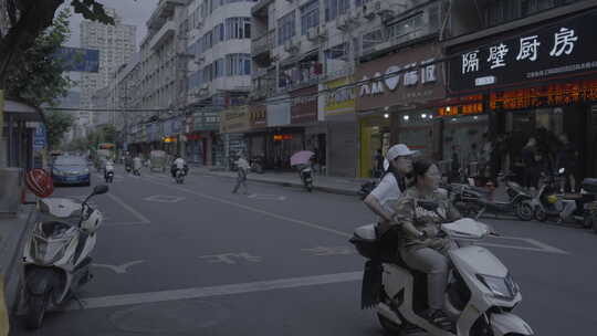 温州文成县街景