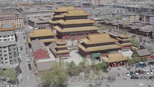 内蒙古呼和浩特玉泉区观音寺寺庙