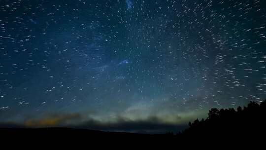 4k星空银河夜空繁星宇宙