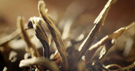 茶 红茶茶叶特写制茶工艺茶文化滇红金骏眉