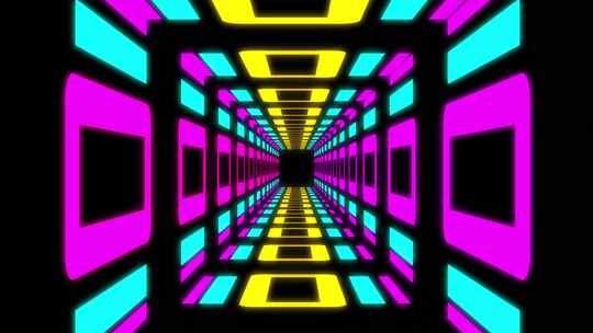 隧道，数字隧道动画。