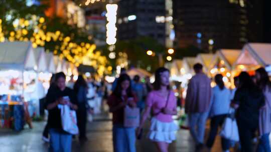 昆明特色夜市地摊经济 4k50p