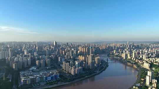 4K重庆陆海国际中心航拍