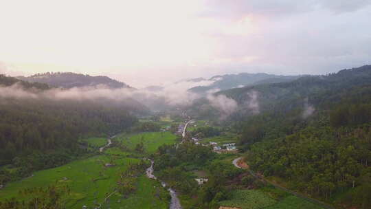 令人惊叹的Gayo高地全景，Trangu