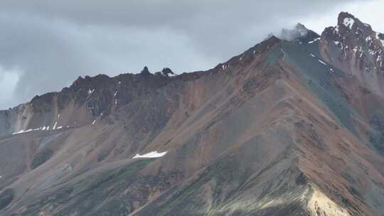 西藏察隅县雪山航拍