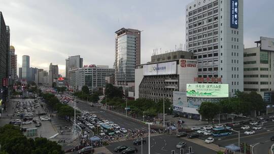 城市大雨将至