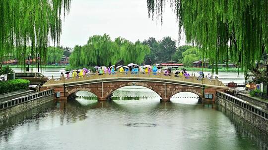 老北京胡同商业街旅游景点人文烟火气