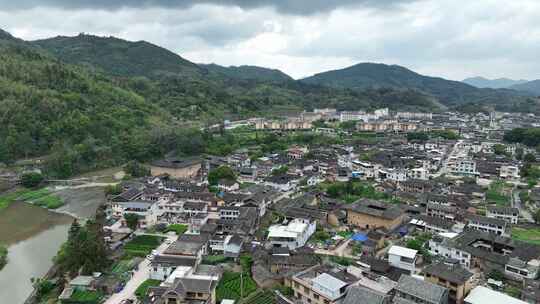 福建土楼(南靖)景区云水谣景区航拍