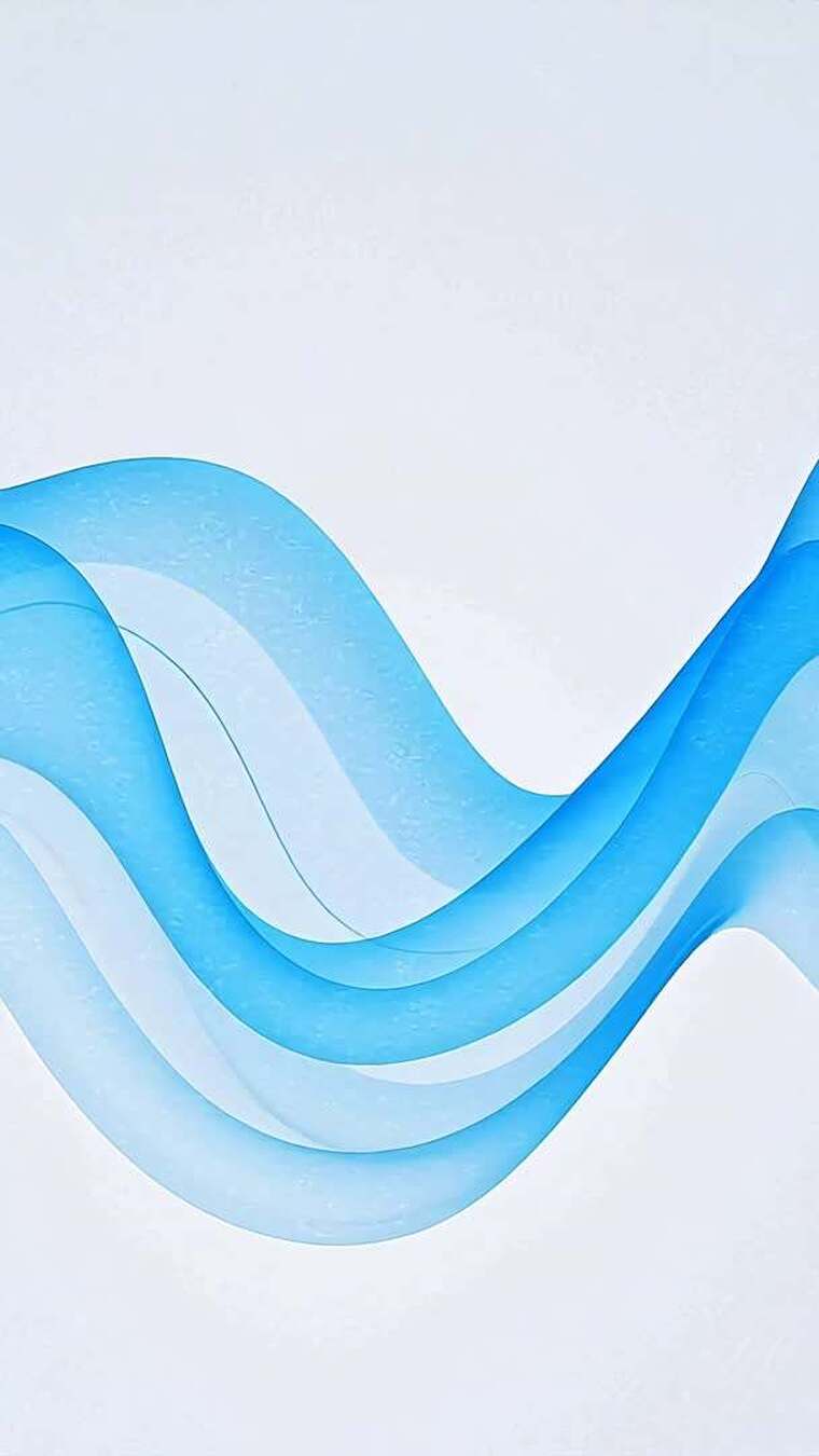 蓝色抽象波浪背景素材