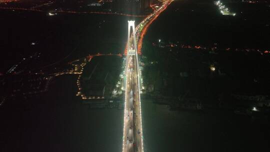 上海徐浦大桥航拍视频素材模板下载