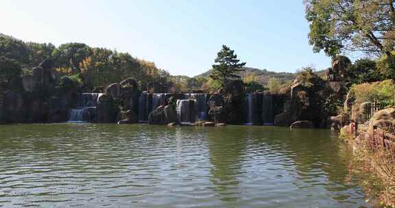 苏州白马涧风景区秀丽风光