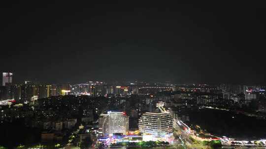 广东肇庆星湖一方商业广场夜景