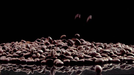 从天而降的咖啡豆