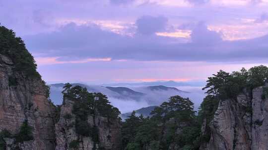 辽宁桓仁五女山大美中国云海翻涌