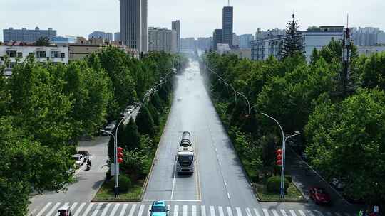 航拍咸阳市政视频素材模板下载