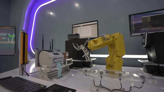 大学智造创新工厂自动咖啡机工业智能机器人