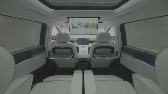 【4K】国产新能源汽车高端科技内饰展示