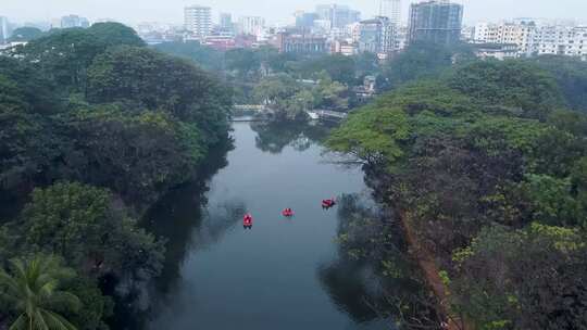 孟加拉的湖泊