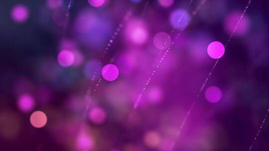 唯美浪漫紫色粒子光斑