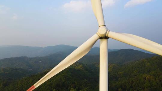 4K航拍大风车 风力发电 新能源节能减排