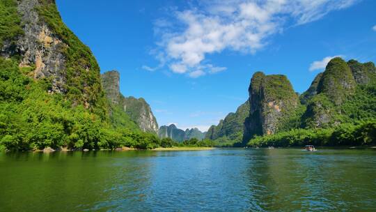 广西美景 桂林山水 漓江风光 漓江漂流