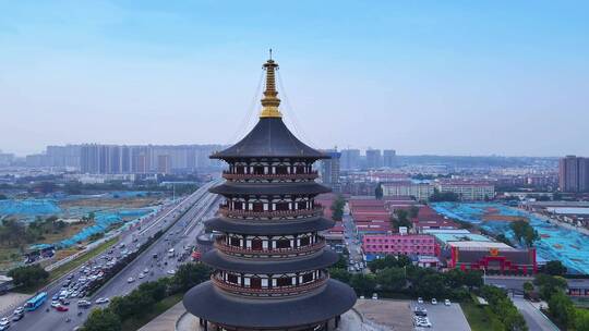 洛阳隋唐洛阳城 明堂天堂景区 地标