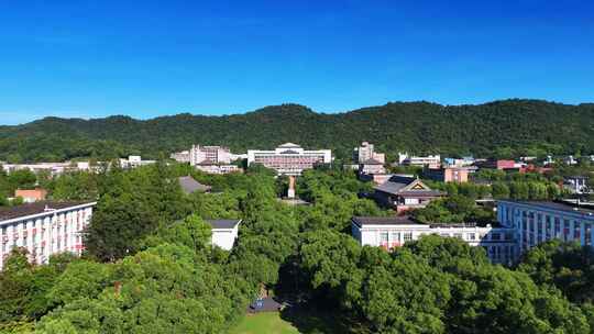 浙江大学玉泉校区航拍风光