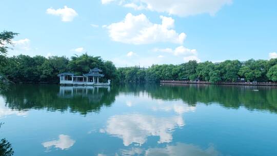 广西桂林山水两江四湖唯美意境风景树荫树枝