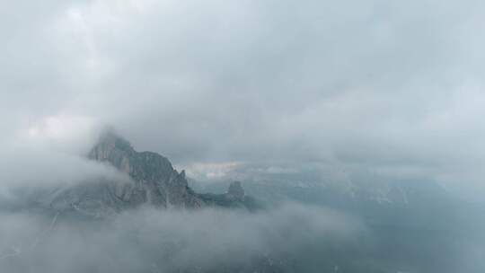 Passo Di Giau，白云石，山脉