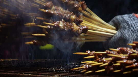 羊肉串 烤串 新疆羊肉串 新疆烤串 新疆