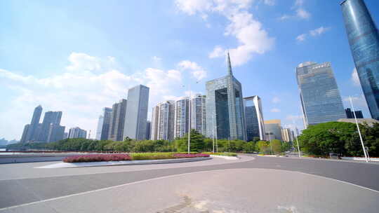 广州珠江新城 高楼大厦 建筑群
