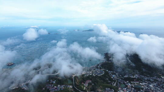 云从海上来 海上云雾仙境