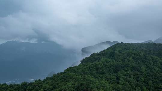 张家界天门山延时