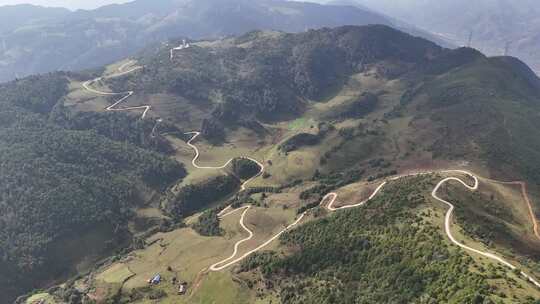 大山崎岖山路