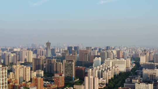 杭州城市风光航拍4K视频