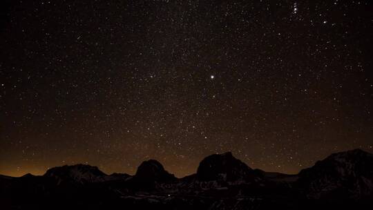 夜晚的星空