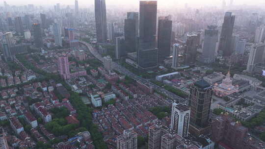 上海城市建筑航拍