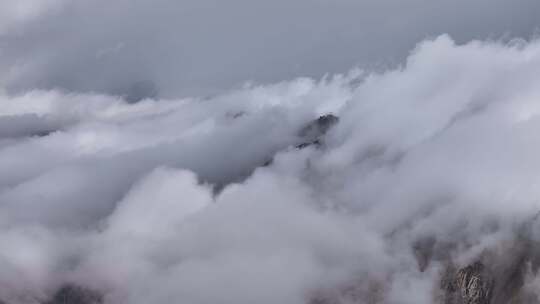 赛力亚克达坂雪山航拍