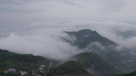 【4K】航拍四川广元曾家山云海云雾