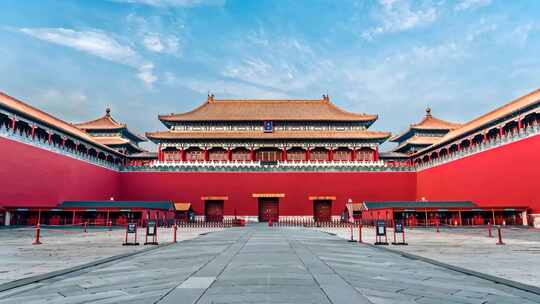 北京故宫古建筑全景