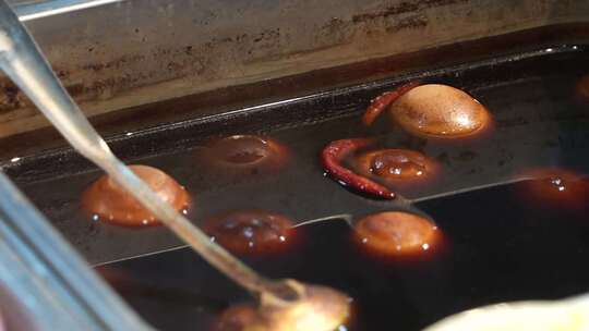 丸子 鸡蛋 美食 麻辣 配料 板面