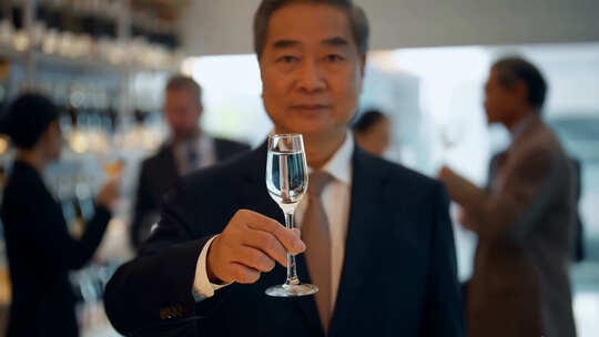 高端酒会庆祝时刻