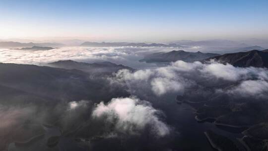 皖南川藏线青龙湾云海延时