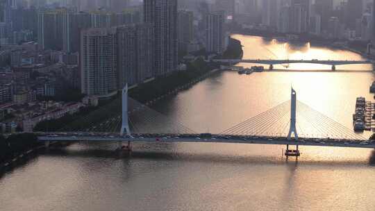 广州海印桥航拍