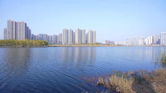 武汉东西湖黄塘湖公园风景