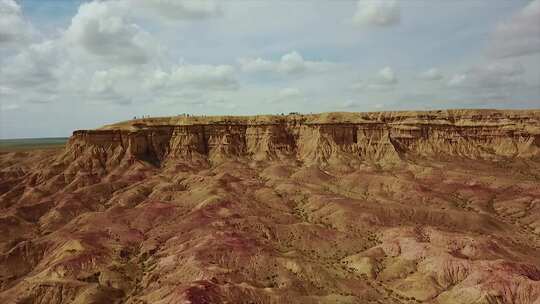沙漠峡谷景观视频素材模板下载