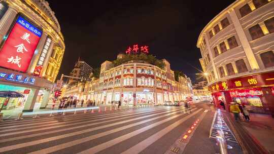 厦门中山路步行街夜景